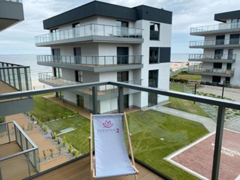 Apartament Szafirowy Gardenia Dziwnow Z Widokiem Na Morze Exterior foto