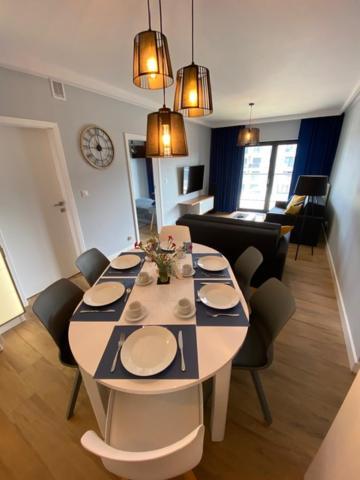 Apartament Szafirowy Gardenia Dziwnow Z Widokiem Na Morze Exterior foto